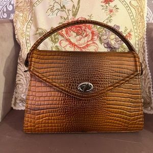 Leather bag brown